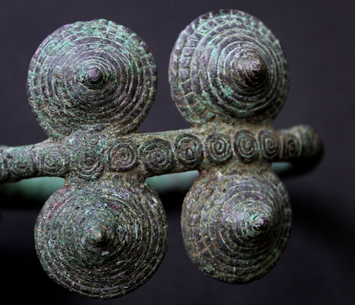 Ritual Bronze Bracelet – Ban Chiang Culture, Thailand/laos, Circa 500–300 Bc Ad-photo-2