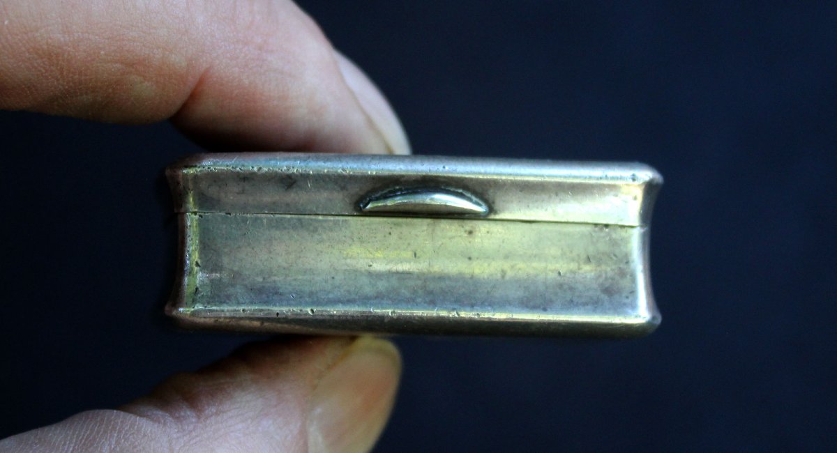 Chinese Export Silver Snuff Box, Mok Kong, Canton, Late C19th-photo-2