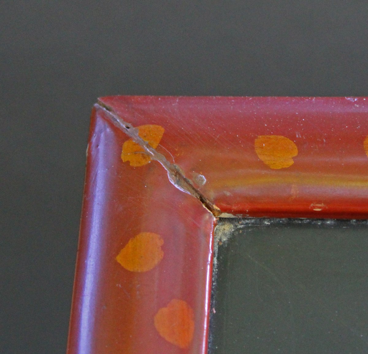 Japanese Ivory & Mop Geisha Portrait On Lacquer, C.1900-photo-1