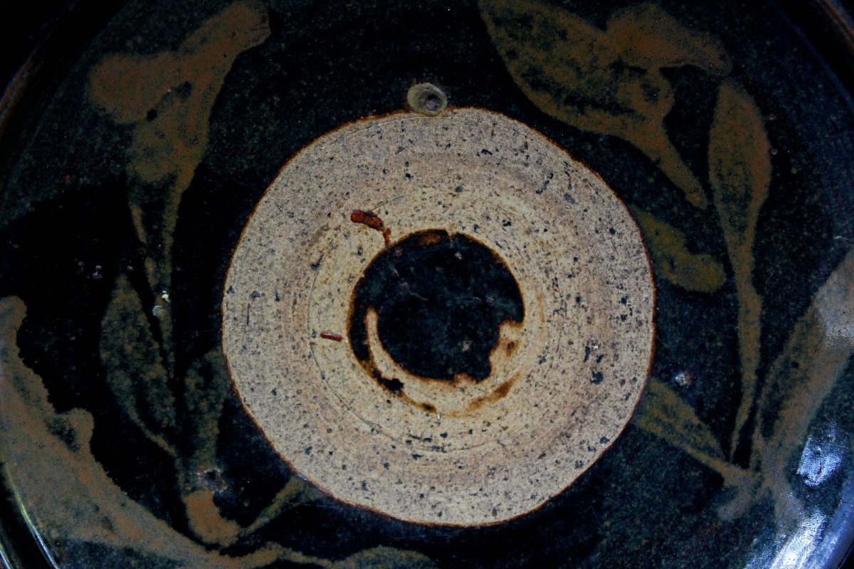 Chinese Jin Dynasty Cizhou Ware Dish, 12th–13th Century-photo-4