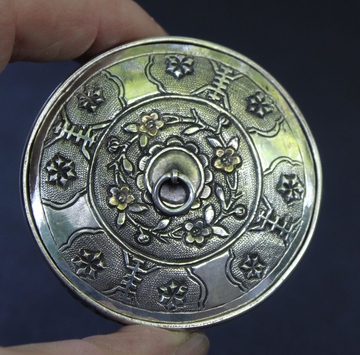 Antique Vietnamese Silver Pomander / Incense Burner, Nguyen Dynasty, 19th Century-photo-3