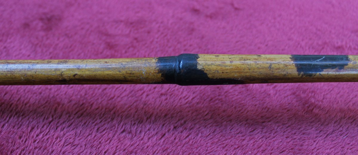 Antique Bronze Dog & Horse Head Walking Cane, Fox Hunting Theme, C19th-photo-1