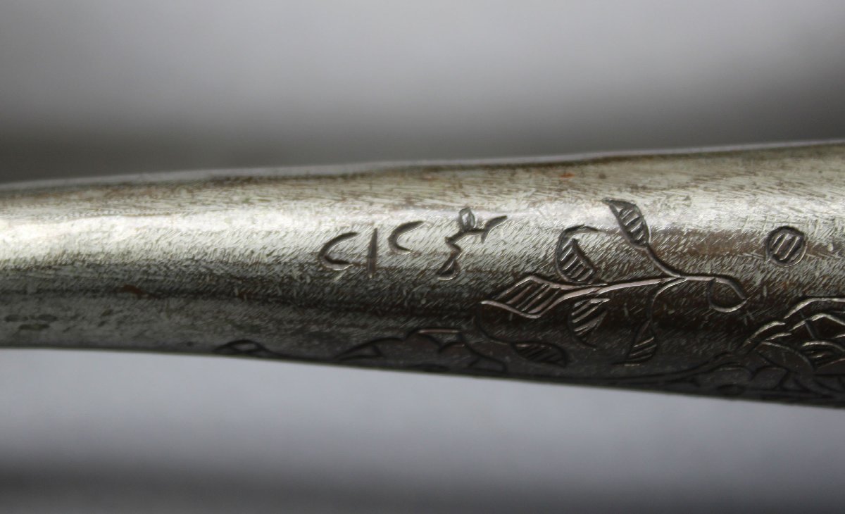 Antique Indian Deccan Tinned Copper Ewer (aftaba), 18th -19th Century Mughal-photo-1