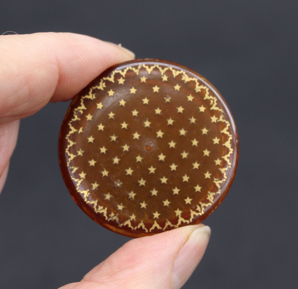 Antique French Piqué Tortoiseshell Patch Box-photo-2