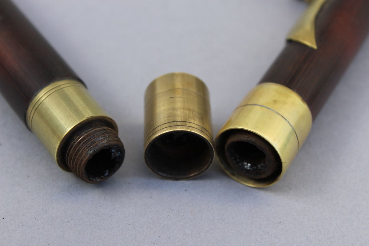 Pipe à Opium de Voyage Chinoise Ancienne-photo-5