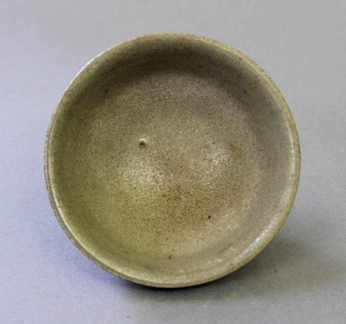 Antique Sukhothai Glazed Ceramic Bowl 14th - 16th Century-photo-2