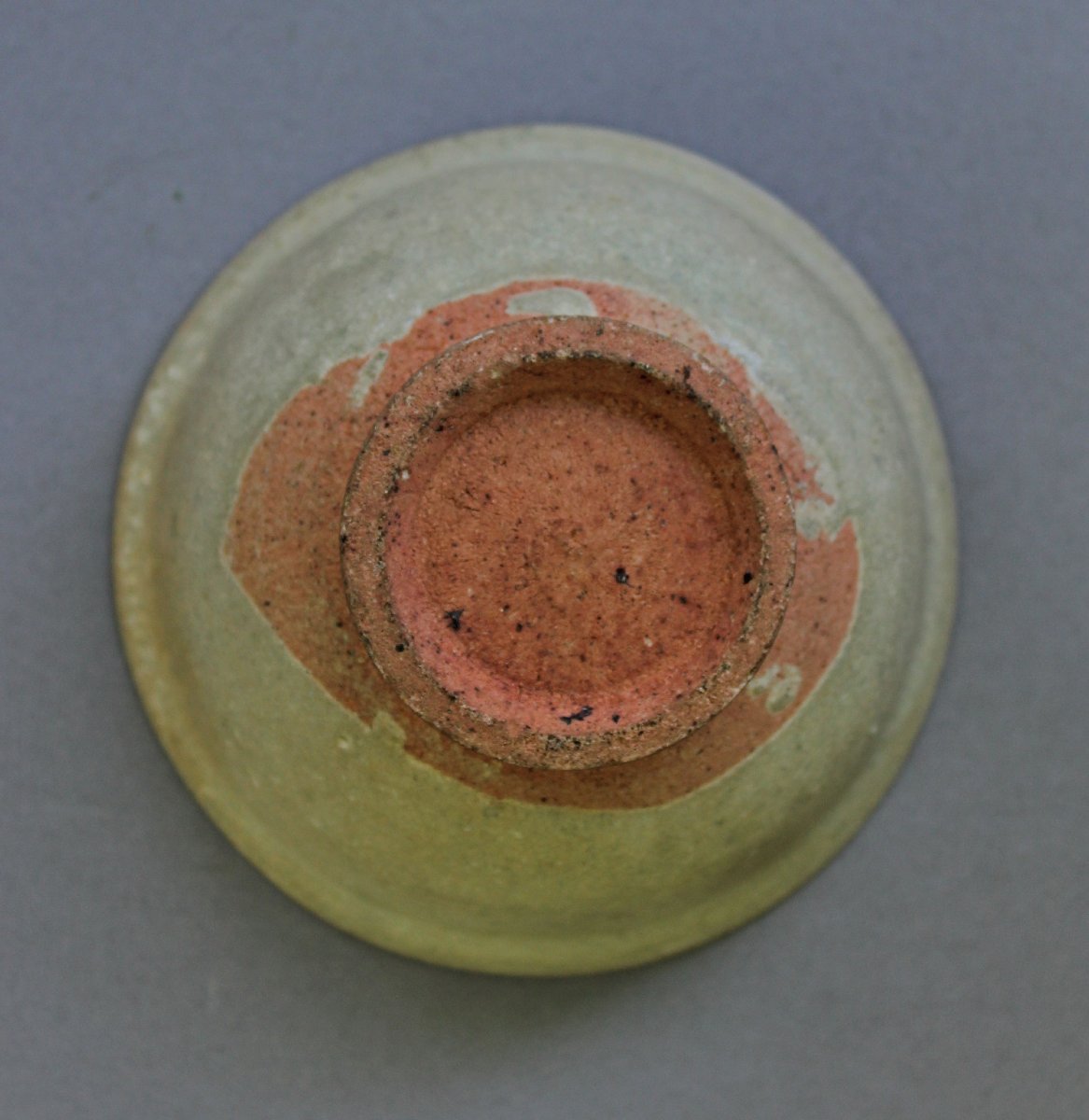 Antique Sukhothai Glazed Ceramic Bowl 14th - 16th Century-photo-2