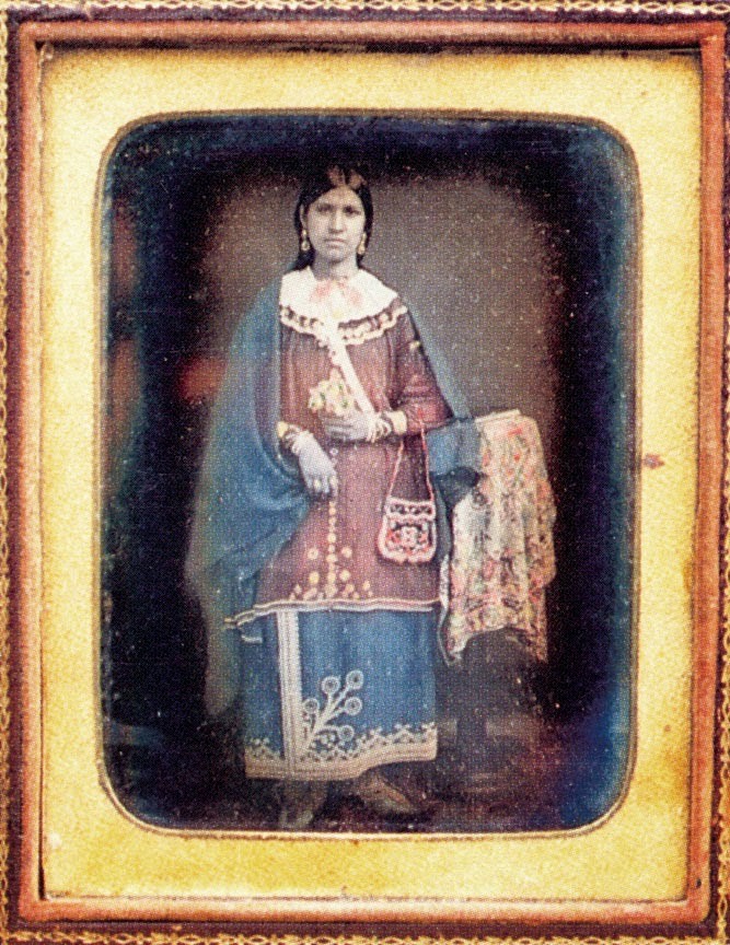 Sac à Main Amérindien Ancien Perlé Haudenosaunee (Iroquois), XIXe Siècle-photo-4