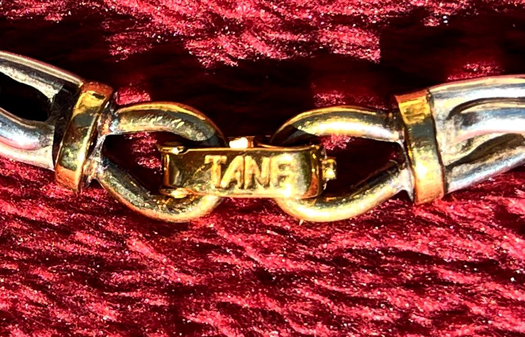 Collier Ancien TANE Mexique Argent Massif et Vermeil, Acapulco 1997, 160g-photo-1