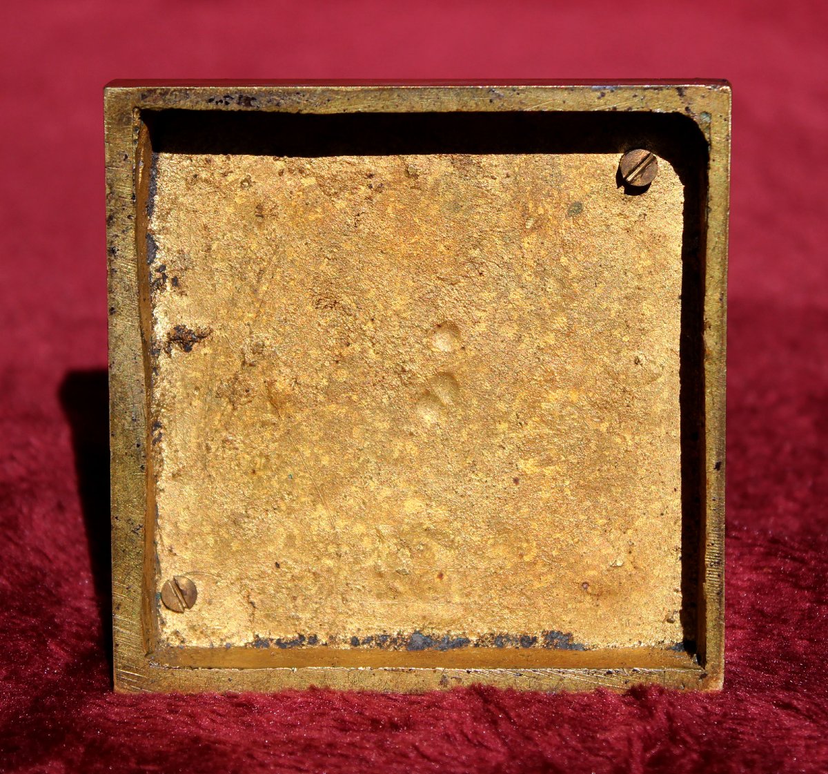 Sujet Ancien En Bronze Représentant Napoléon Bonaparte à Waterloo, XIXe Siècle-photo-2