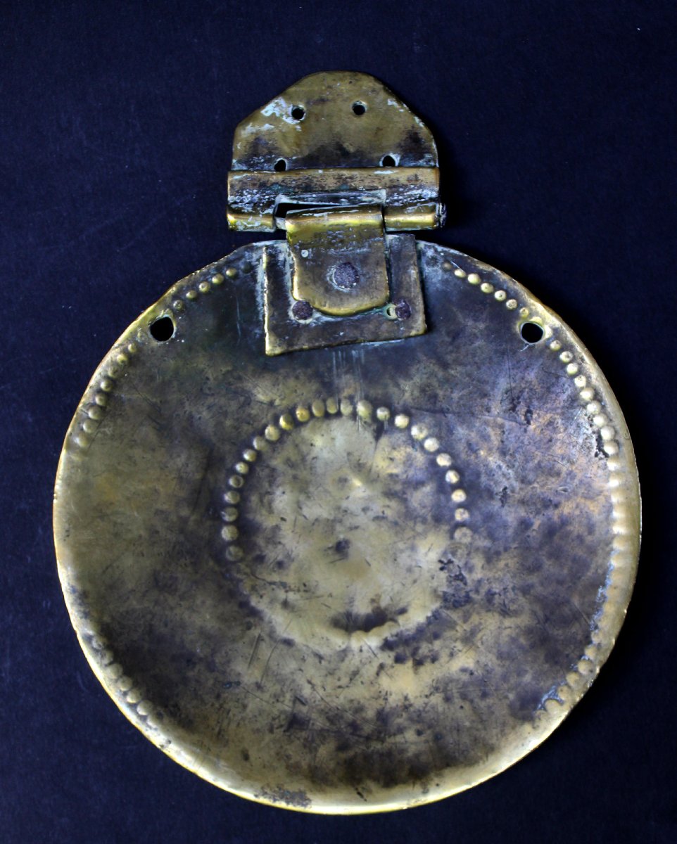 Antique Savoie Muleteer Plaque, Vallet Joseph, Dated 1838-photo-1