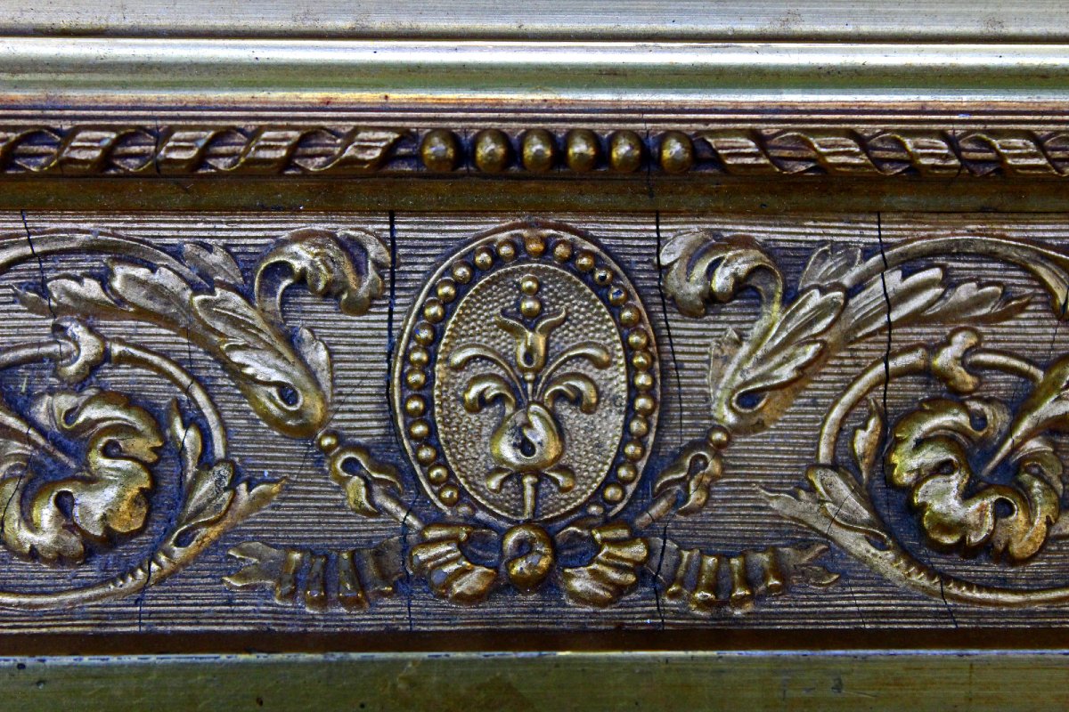Rare German Protestant Embossed Paper Relief "sitz Der Häretiker", Papierrelief C18th-photo-4