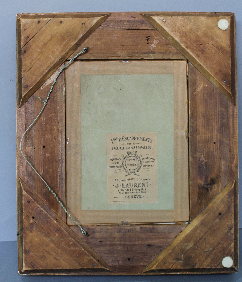 Rare German Protestant Embossed Paper Relief "sitz Der Häretiker", Papierrelief C18th-photo-5