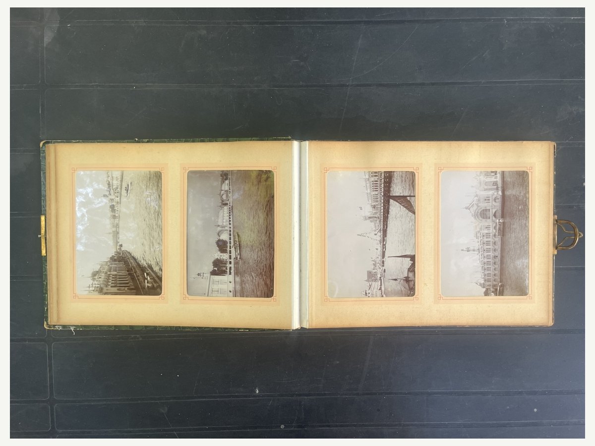 Antique Album Photos Exposition Universelle Paris 1900 – 72 Photographies Originales-photo-2