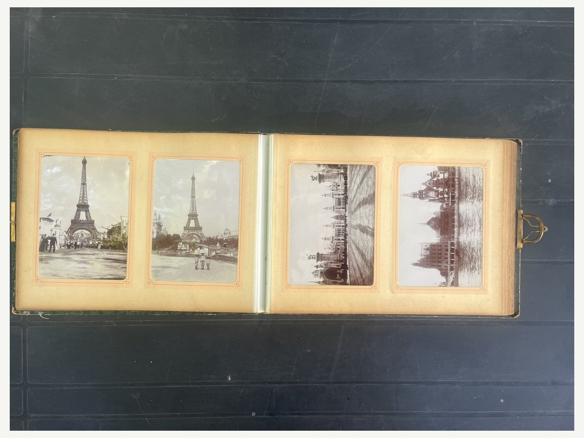 Antique Album Photos Exposition Universelle Paris 1900 – 72 Photographies Originales-photo-2