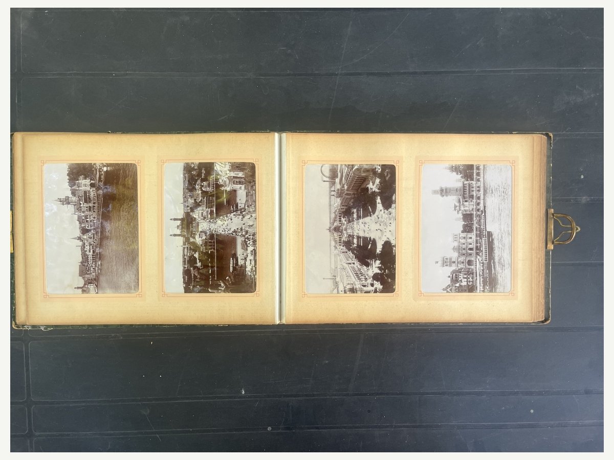 Antique Album Photos Exposition Universelle Paris 1900 – 72 Photographies Originales-photo-3