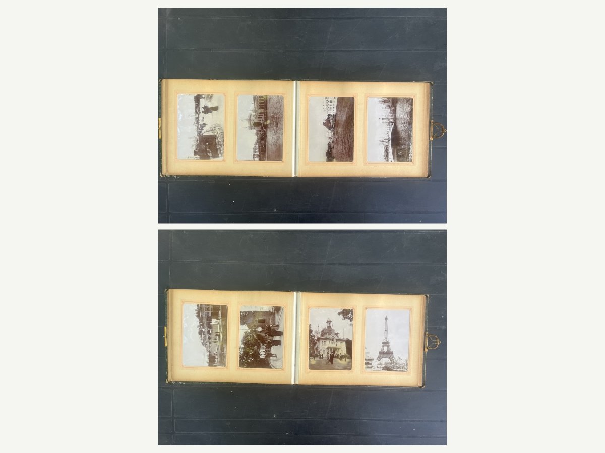 Antique Album Photos Exposition Universelle Paris 1900 – 72 Photographies Originales-photo-4