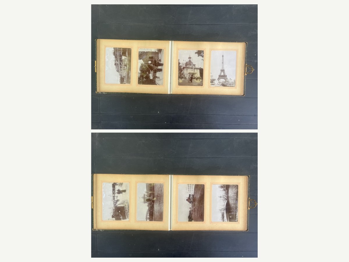 Antique Album Photos Exposition Universelle Paris 1900 – 72 Photographies Originales-photo-5