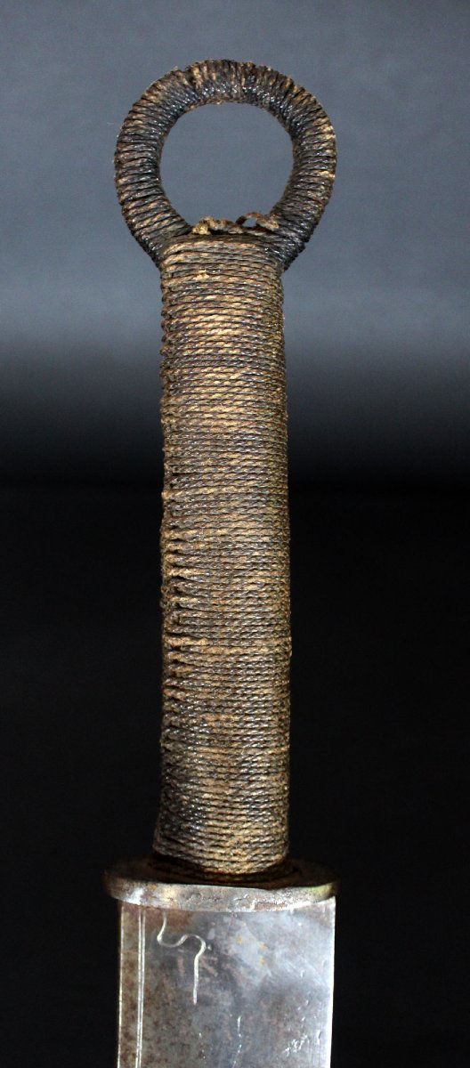 Antique Vietnamese Trường đao Executioner’s Sword, Nguyễn Dynasty, Indochina, 57 Cm-photo-3