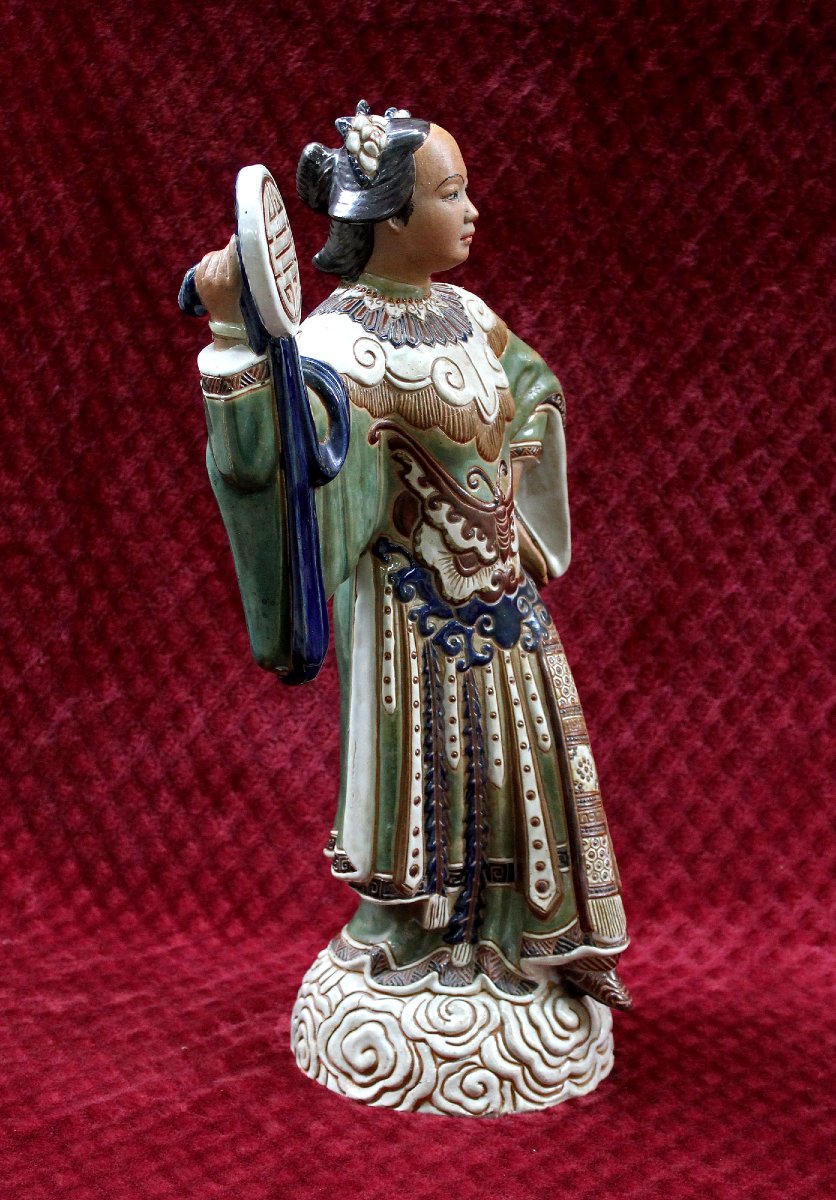 Grande Statue Cái Mai Saïgon Vietnam, Femme au Thọ Longévité, Indochine-photo-6