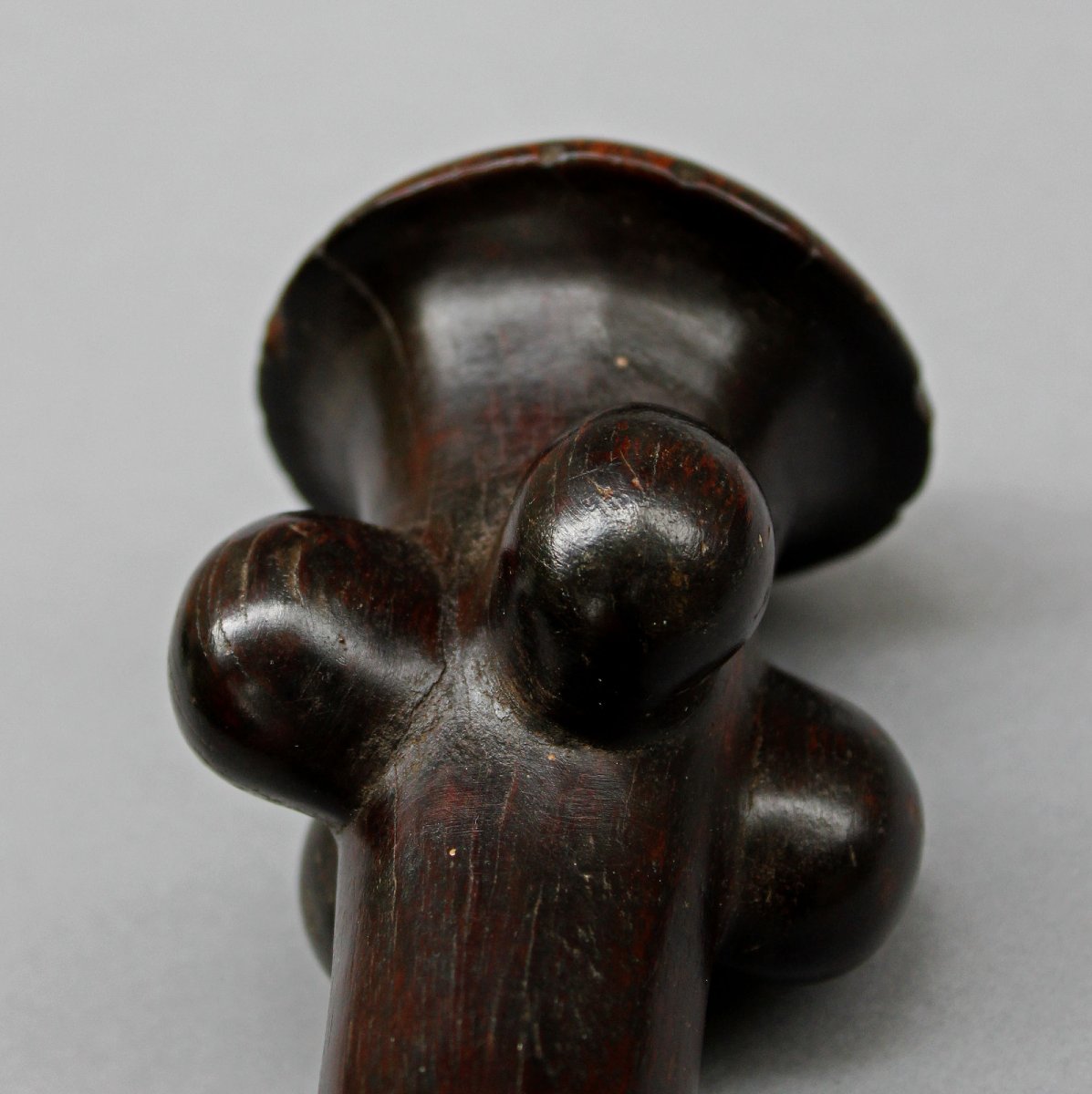 Massue ancienne en bois, Vanuatu, Nouvelles-Hébrides, splendide patine, art océanien-photo-5