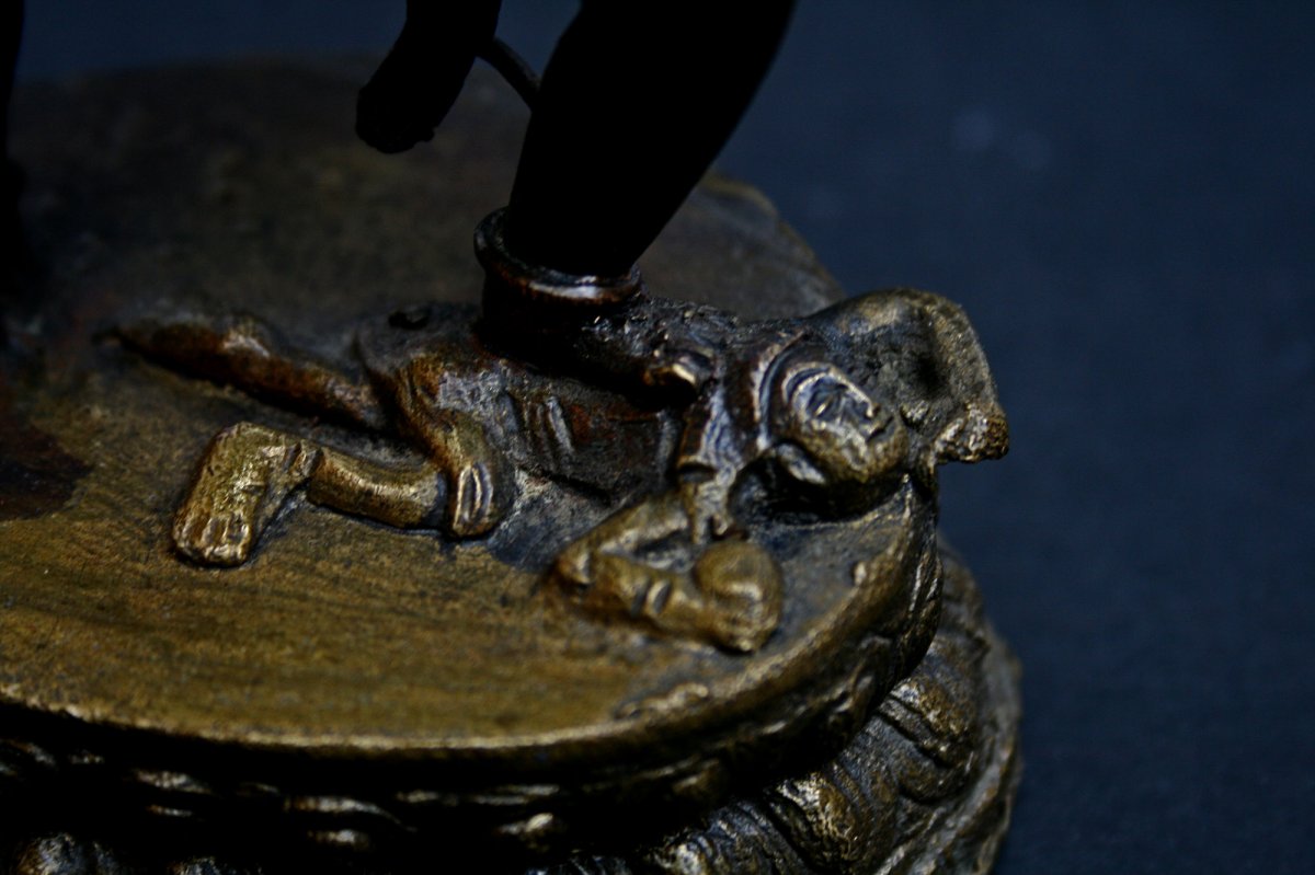Antique Tibetan Bronze Acala Buddhist Protector Of Dharma Yab Yum King Of Wisdom-photo-3