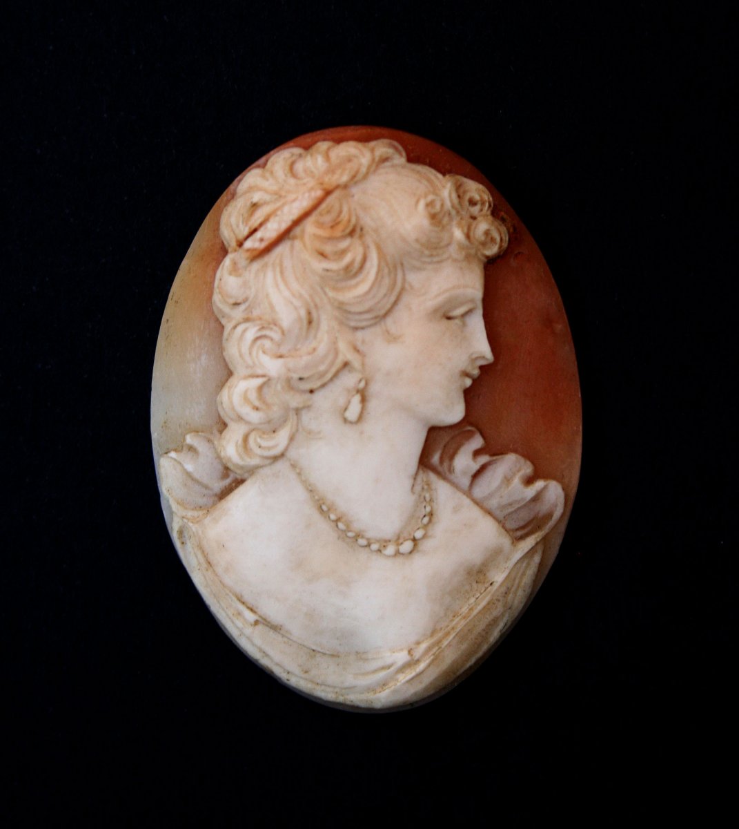 Collection Of Antique Shell Cameos-photo-2