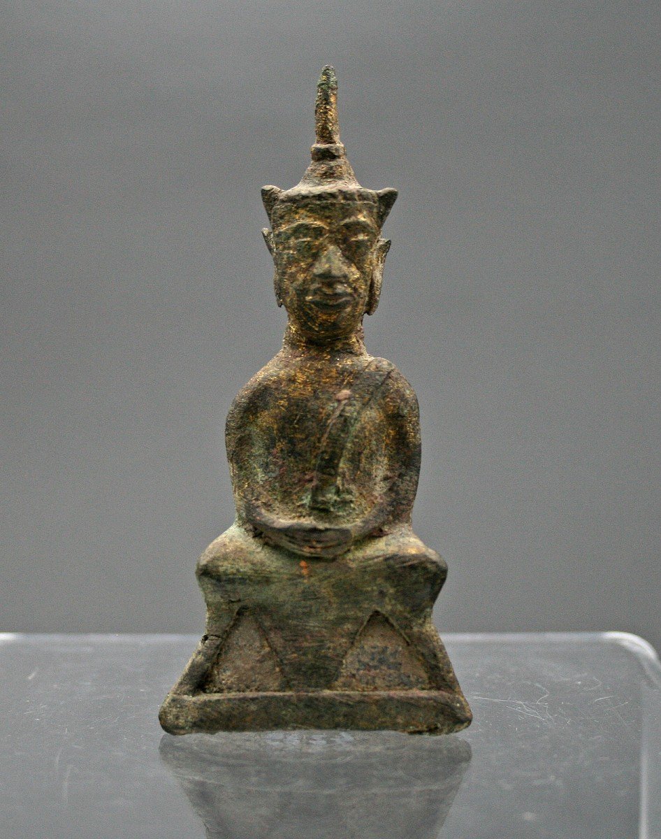 Ancien  Thaï  bronze Phra Ngang Voodoo Buddhist