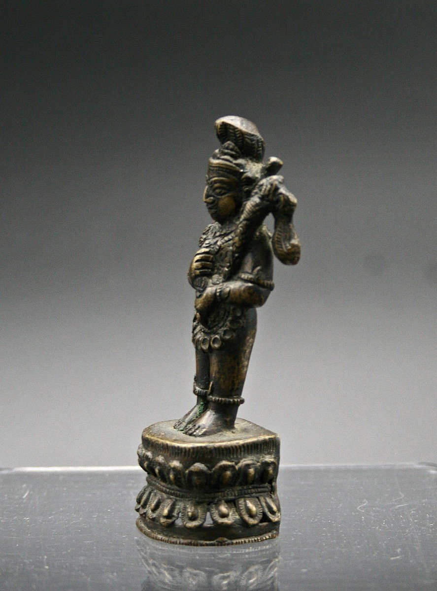 Antique Tibetan Bronze Buddhist Goddess-photo-2