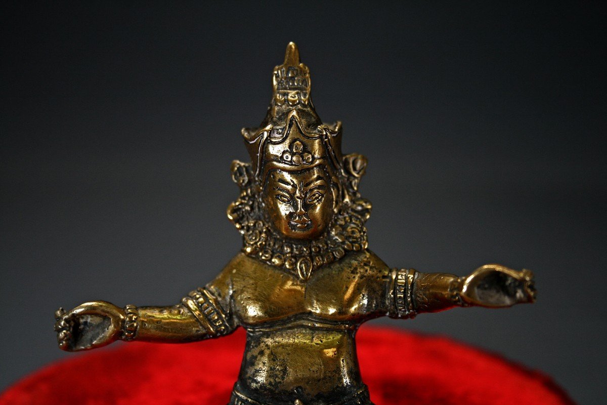 Antique Tibetan Bronze Yab Yum Erotic-photo-2