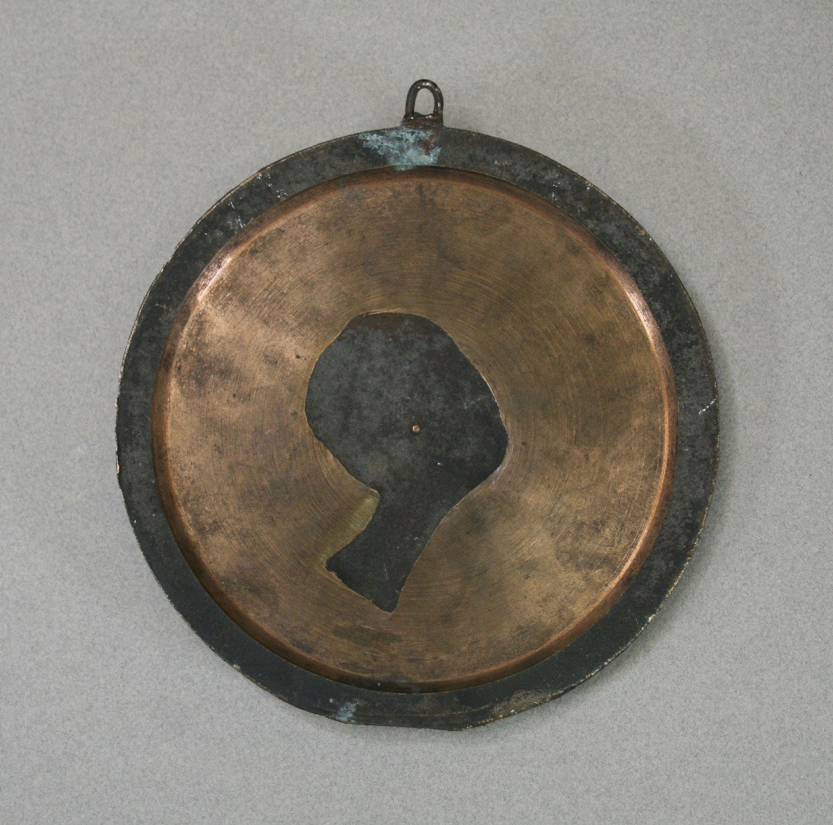 Medaillon En Bronze Des Freres Montgolfier d'aprés Houdon-photo-4