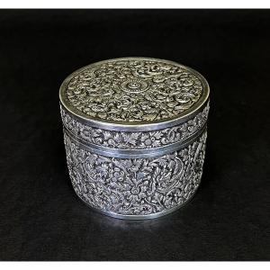 Cambodian Betel Box Solid Silver Direction Of Cambodian Arts Khmer Arts Indochina