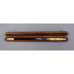 Bâton de chef d’orchestre ancien, réputé avoir appartenu autrefois à Edward Elgar