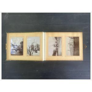 Antique Album Photos Exposition Universelle Paris 1900 – 72 Photographies Originales