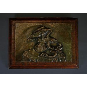 Antique French Animalier Bronze Antoine-louis Barye Eagle & Snake