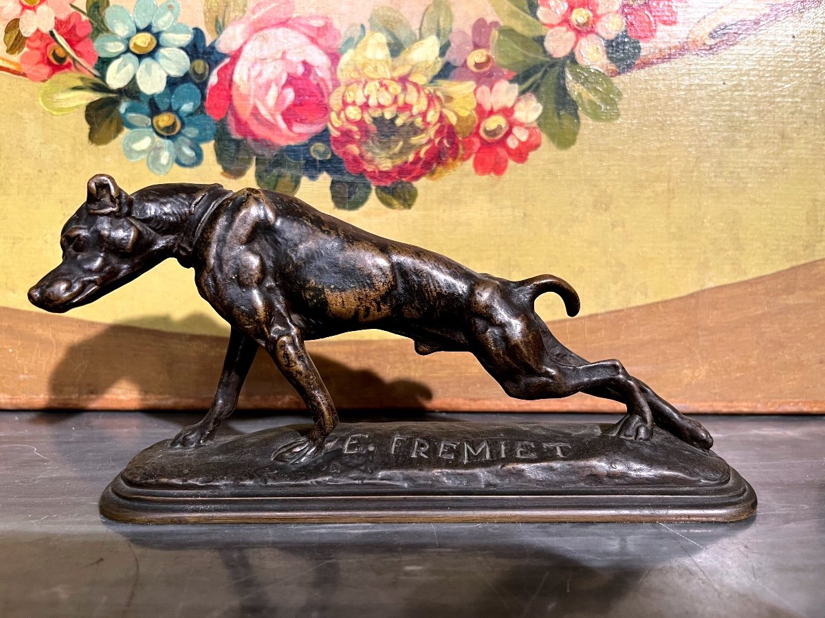 Bronze, Fremiet Dog, XIX Th.