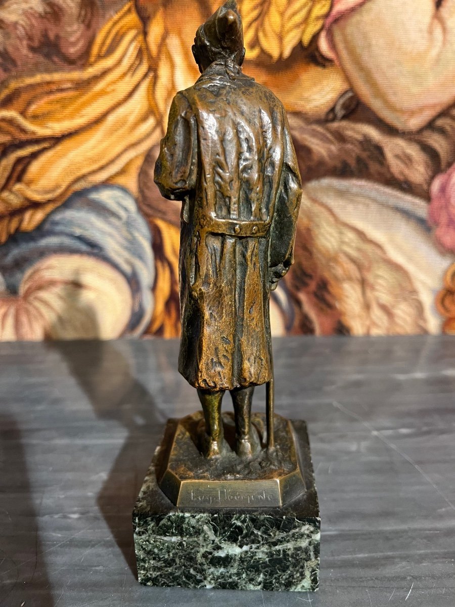 Bronze, D’eugène Doumenc, Poilu. -photo-1