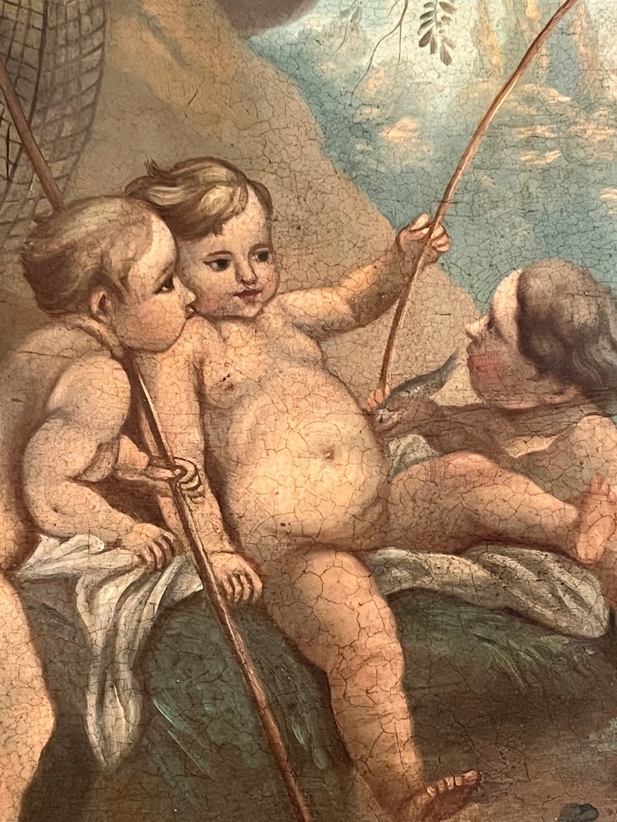 Trumeau From The Louis XV Period, XVIIIth Century.-photo-3