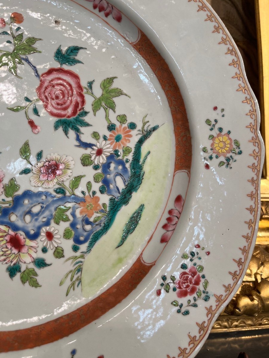 Compagnie Des Indes, Plat Rond XVIIIe -photo-3