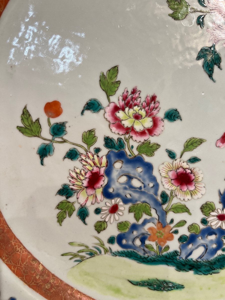 Compagnie Des Indes, Plat Rond XVIIIe -photo-3