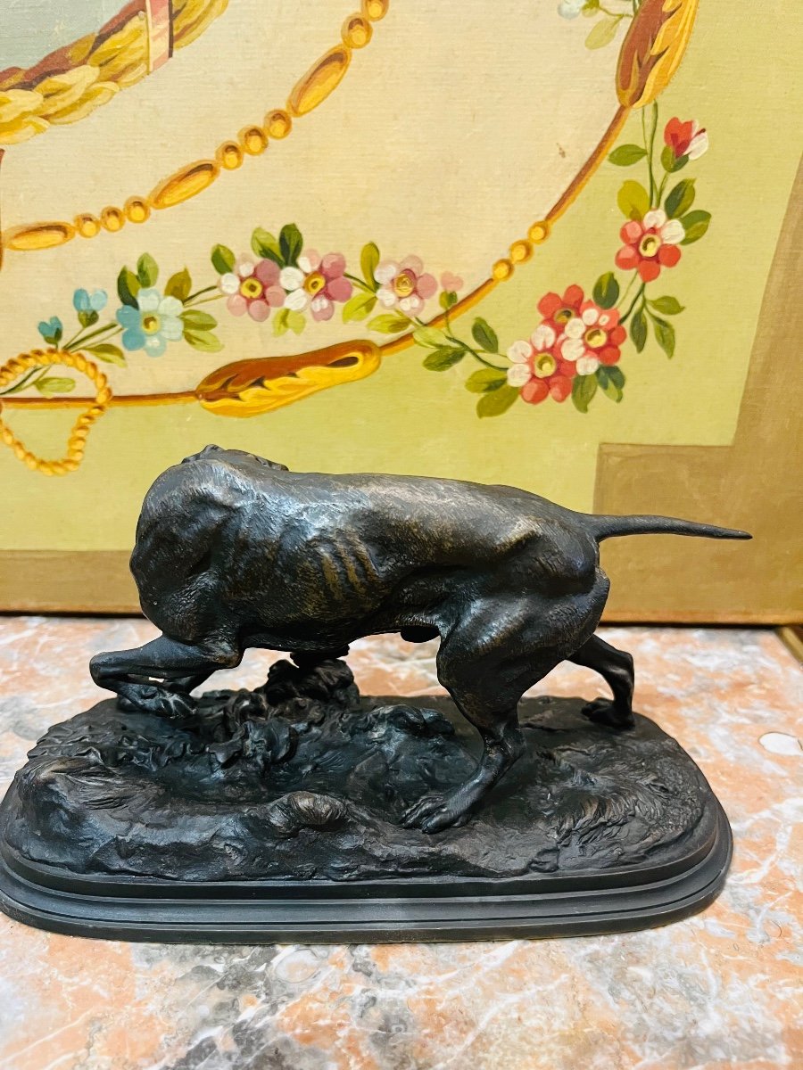 Bronze Animalier De Pierre Jules Mène-photo-1