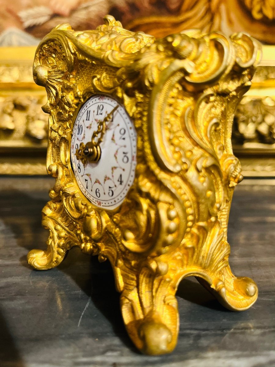 Bronze Clock, Napoleon III.-photo-4