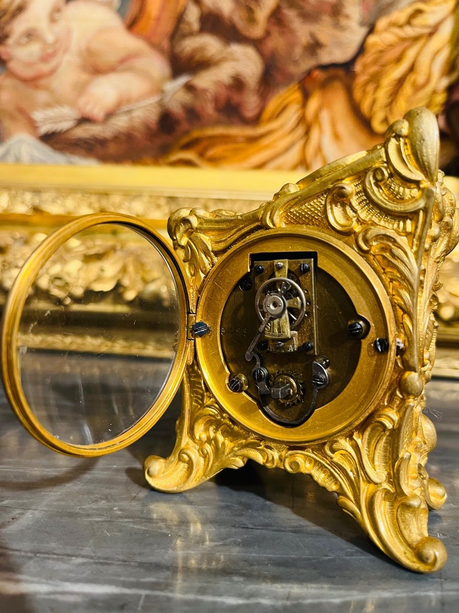 Bronze Clock, Napoleon III.-photo-3