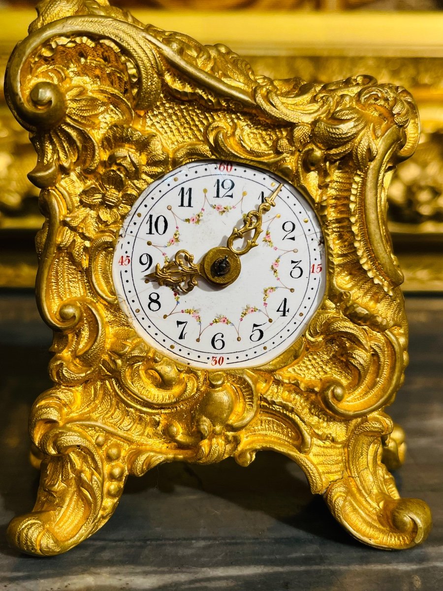 Bronze Clock, Napoleon III.