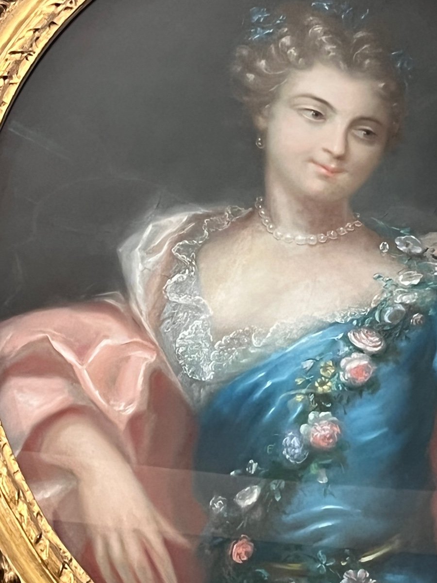 Pastel, école Française Du XVIII ème -photo-2