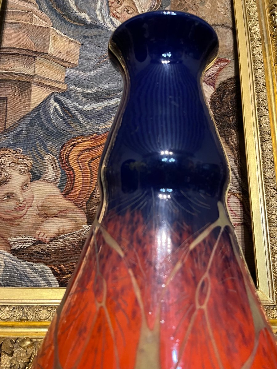 Le Verre Français, Vase Aux Capucines-photo-2