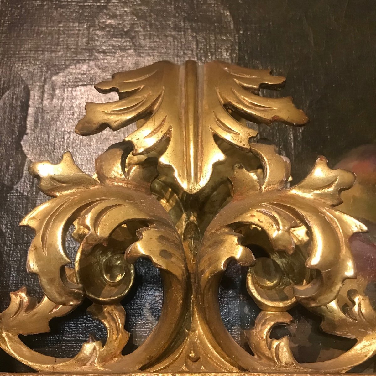 Ecole Italienne, Nature Morte, Huile Sur Panneau, Fin XIX ème -photo-3