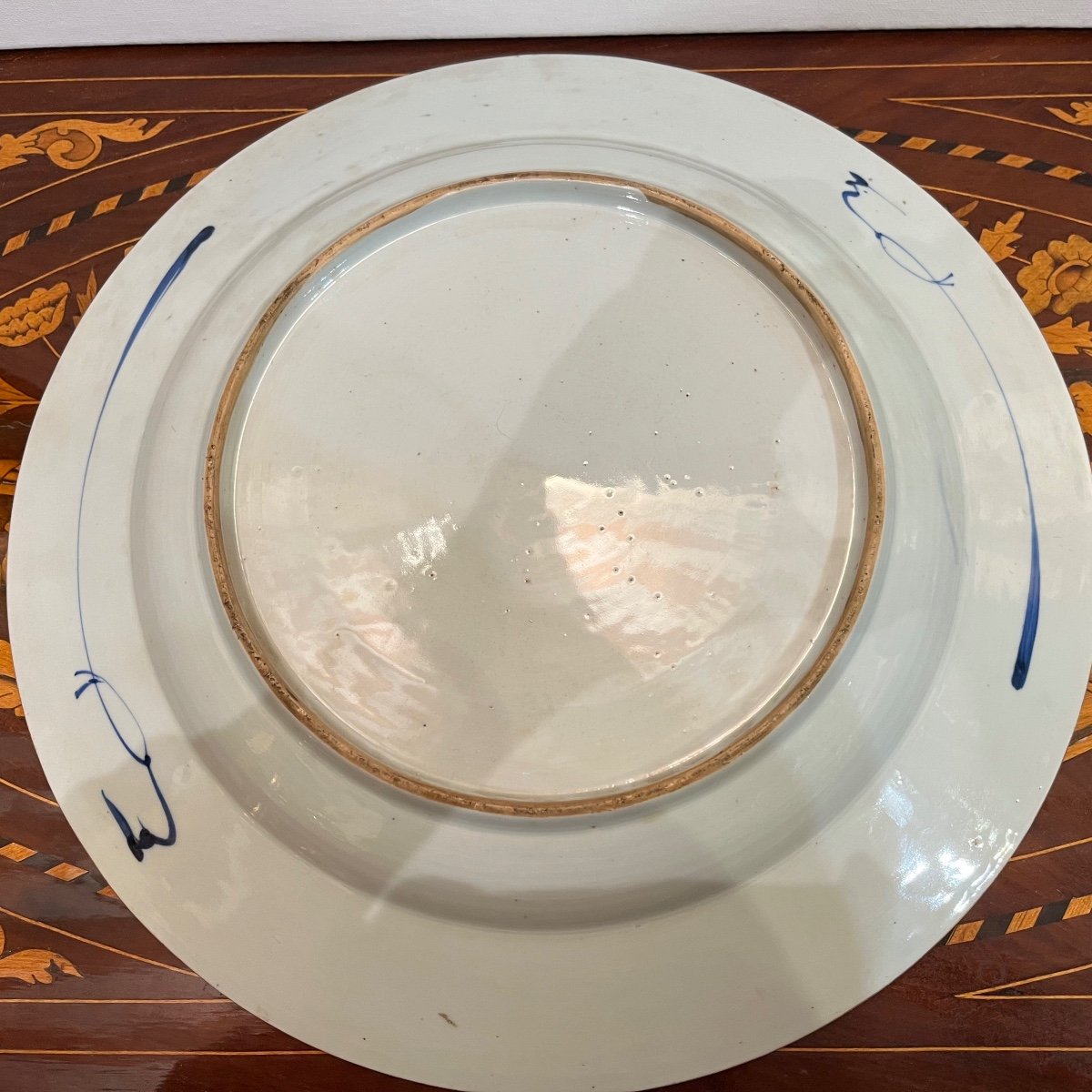 Chine, Grand Plat Imari, XVIII ème.-photo-3