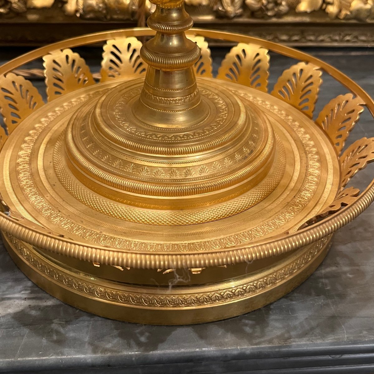 Empire Style Hot Water Bottle Lamp, Delisle . -photo-4