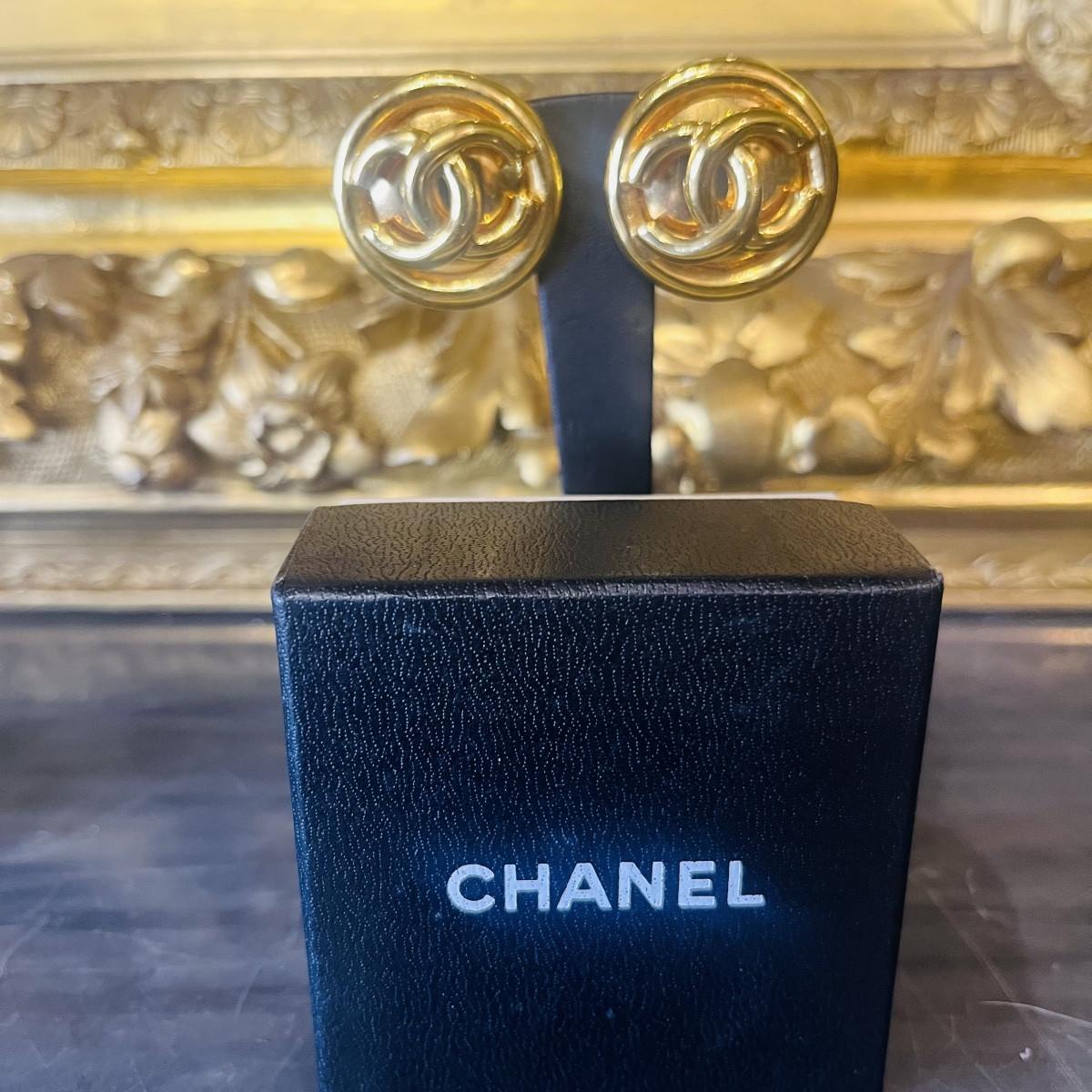 Chanel, Boucles D’oreilles.-photo-2